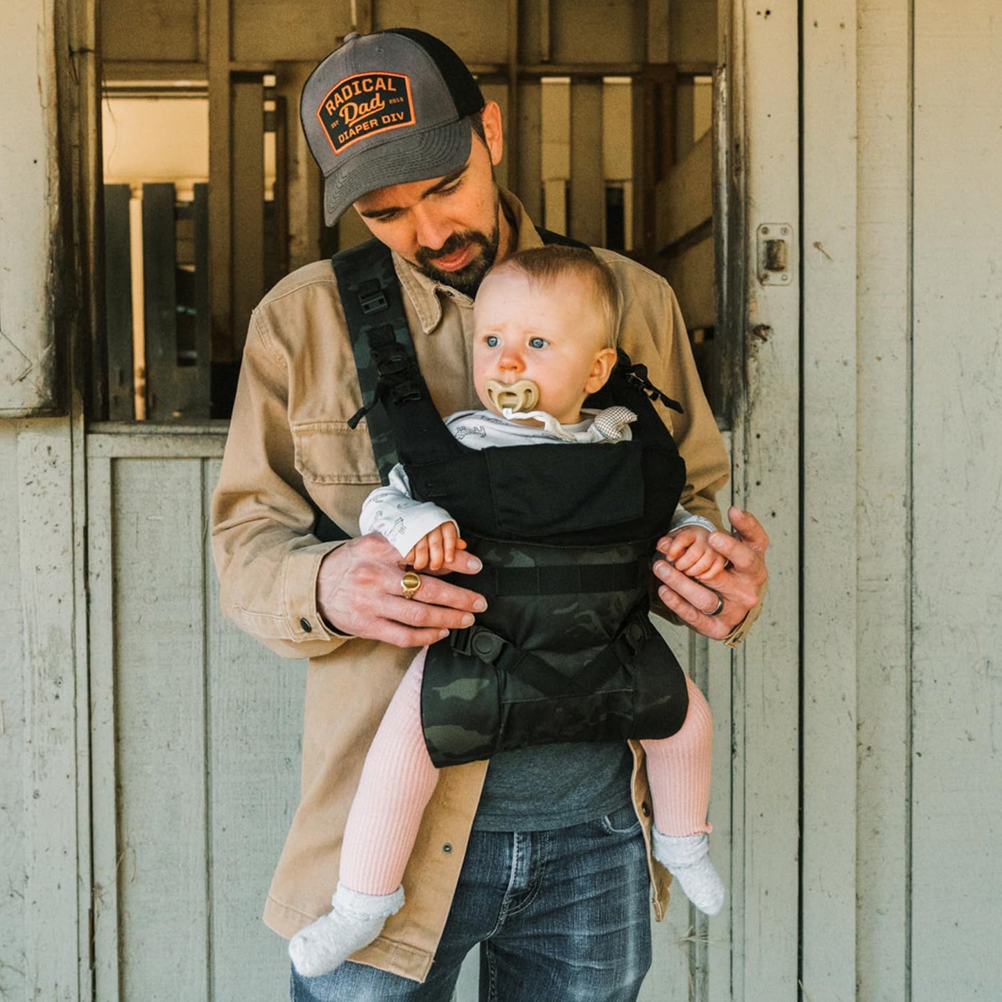 Tactical Baby Gear Tactical Baby Carrier for Dads | Black