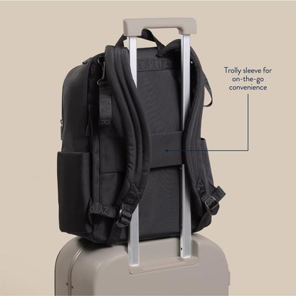Itzy Ritzy Utility Diaper Bag Backpack 17 Pockets + Changing Pad