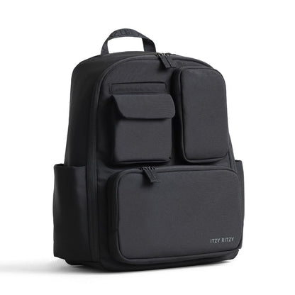 Itzy Ritzy Utility Diaper Bag Backpack 17 Pockets + Changing Pad