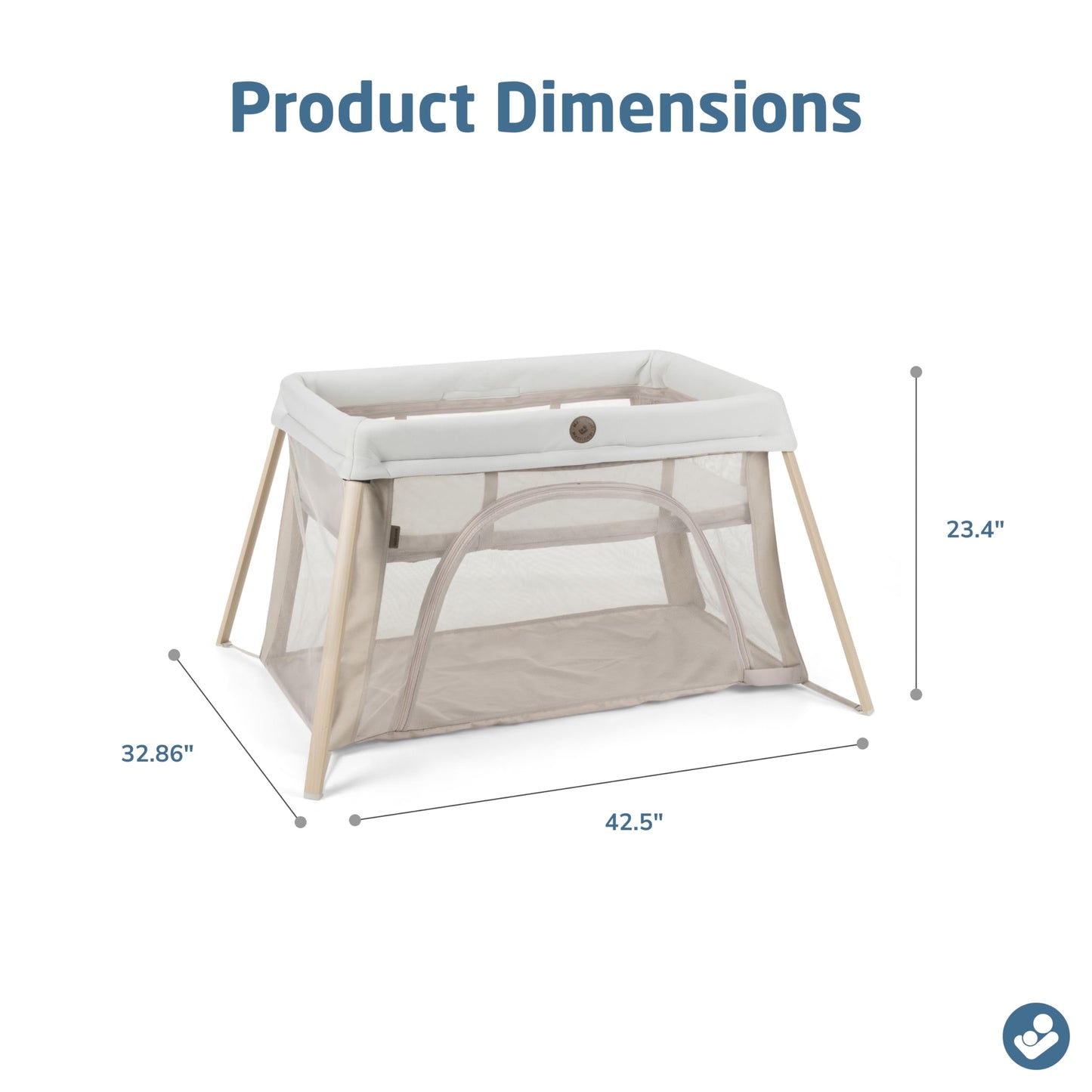 Maxi-Cosi Calao 3-in-1 Travel Playard Bassinet & Toddler Playpen