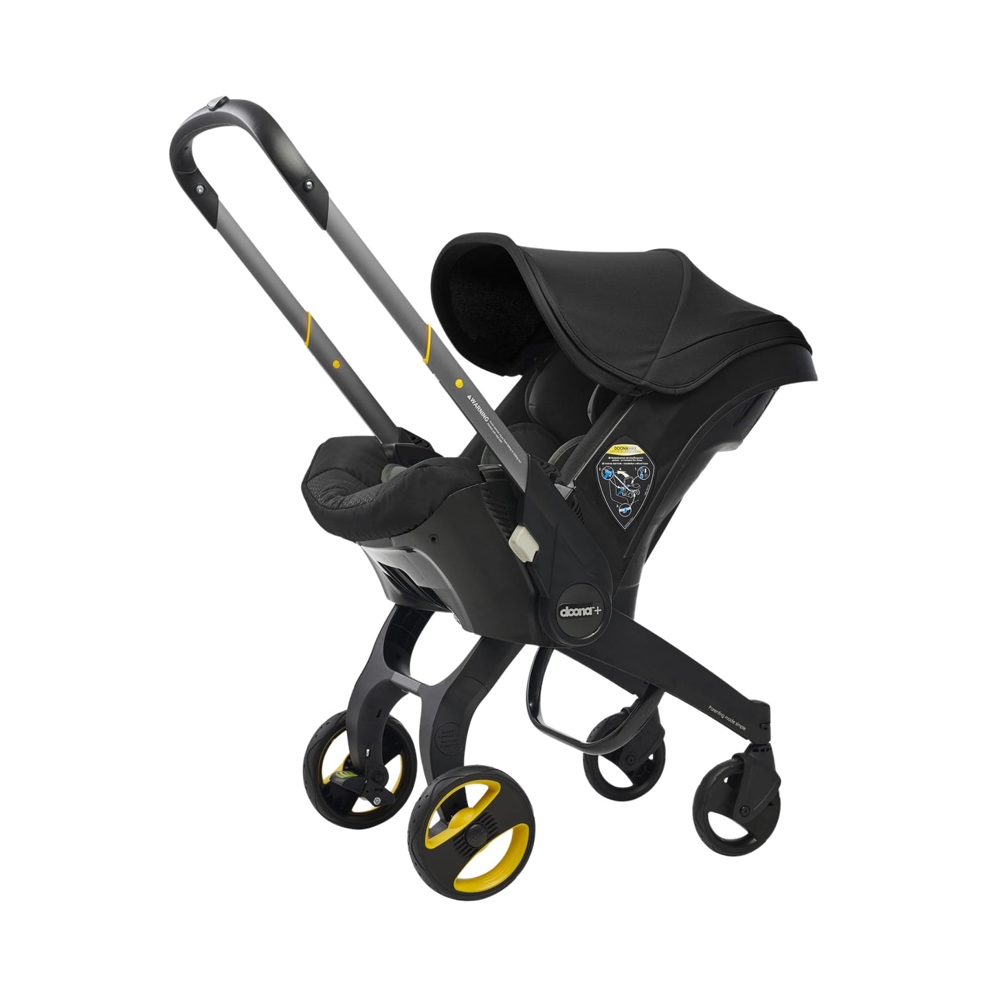 Doona Car Seat & Stroller All-in-One Travel System – Nitro Black