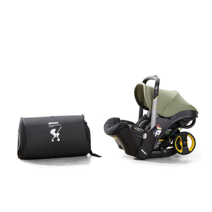 Doona Padded Travel Bag for Car Seat & Stroller – Black