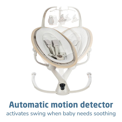 Maxi-Cosi Cassia Smart Baby Swing 360° Rotation 5 Speeds 12 Melodies