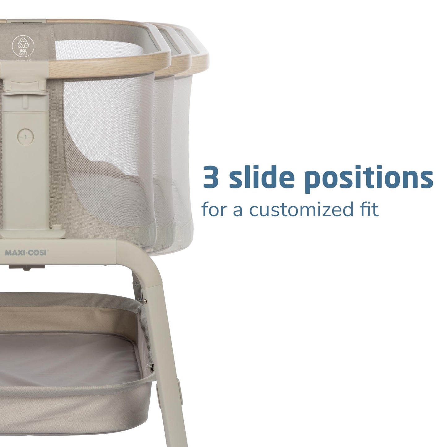 Maxi-Cosi Iora Bedside Bassinet Height Adjustable Portable Sleeper