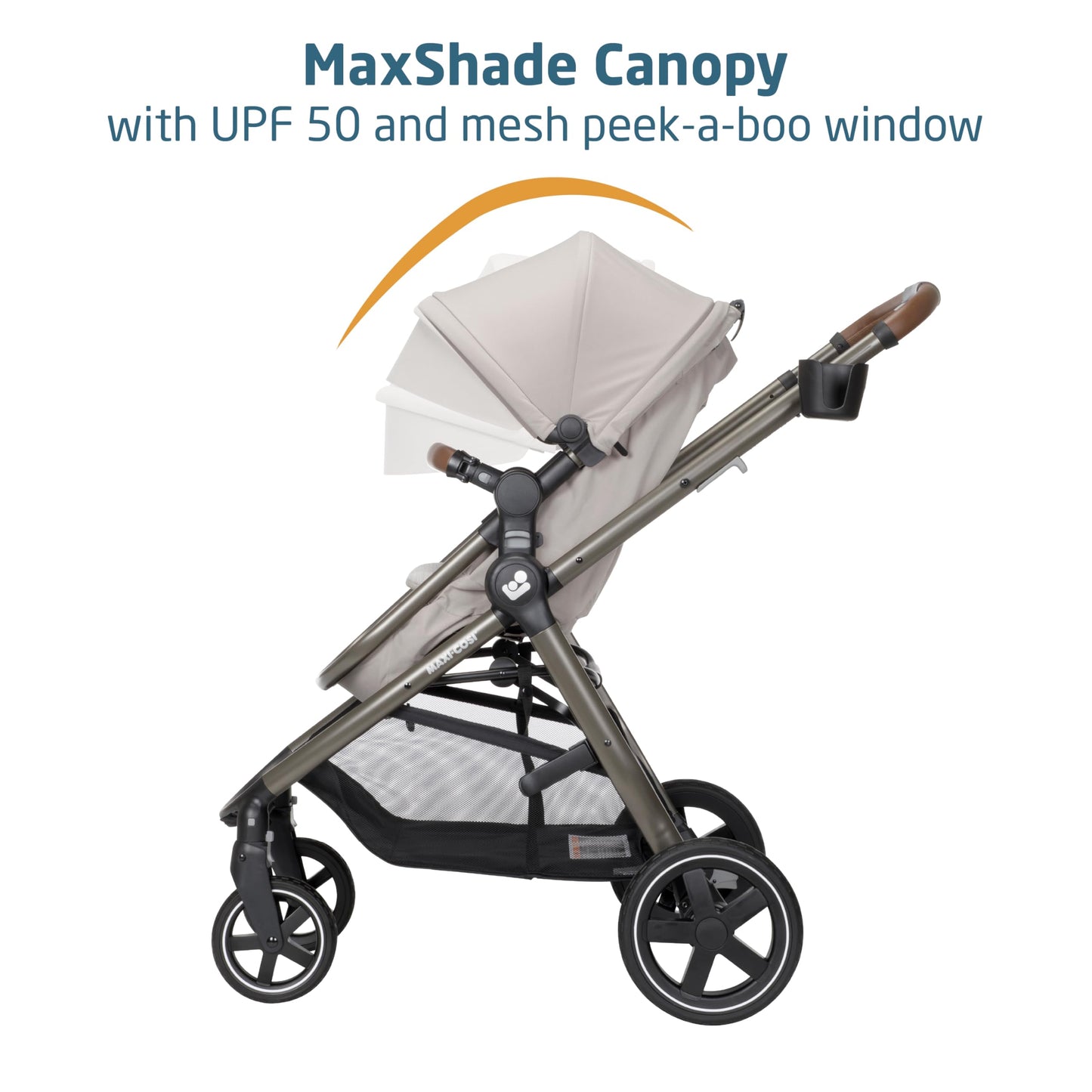 Maxi-Cosi Zelia 2 Luxe 5-in-1 Travel System | New Hope Tan