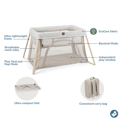 Maxi-Cosi Calao 3-in-1 Travel Playard Bassinet & Toddler Playpen