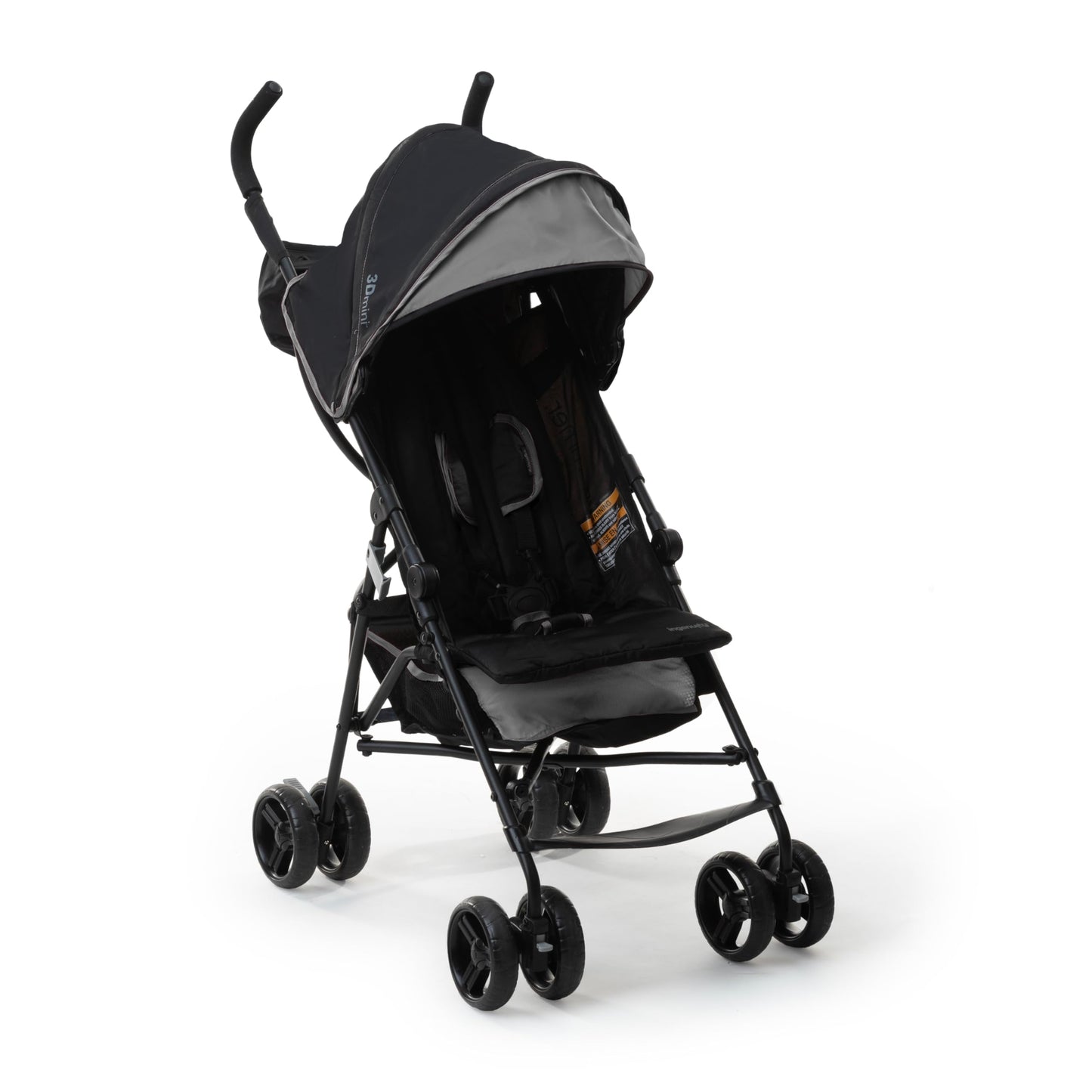 Ingenuity 3D Mini Lightweight Compact Umbrella Stroller, Gray