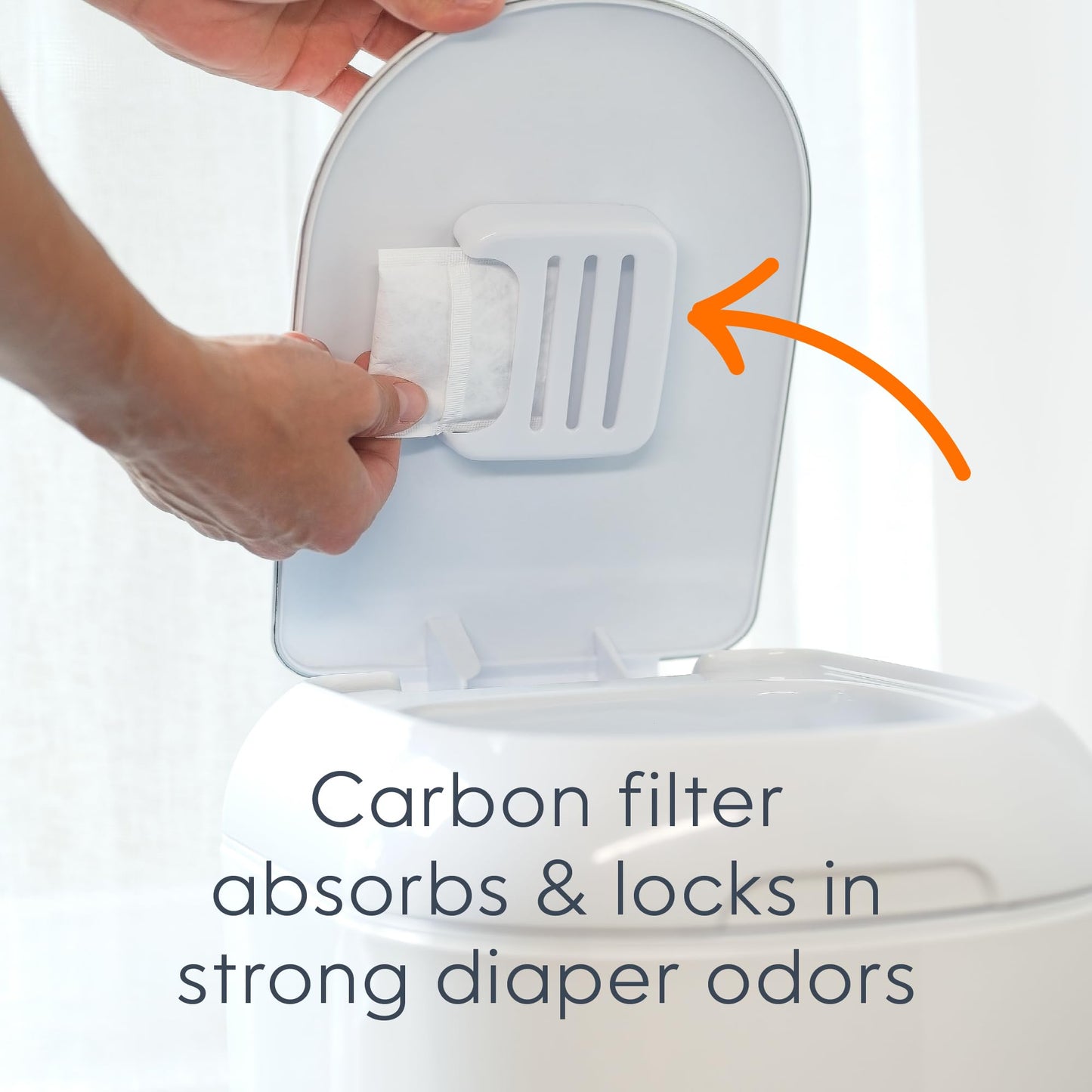 Diaper Genie Platinum Diaper Pail Gift Set with 2 Refills – White