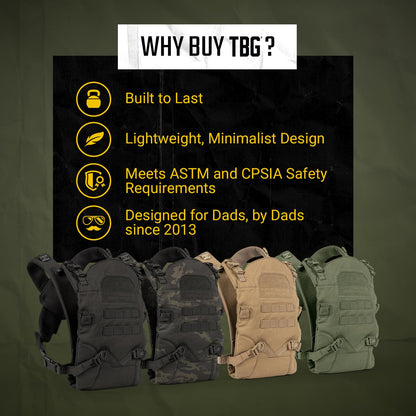 Tactical Baby Gear Tactical Baby Carrier for Dads | Black