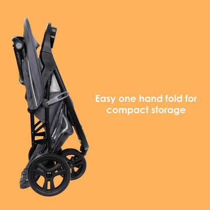 Baby Trend EZ Ride Travel System with Infant Car Seat – Dash Grey