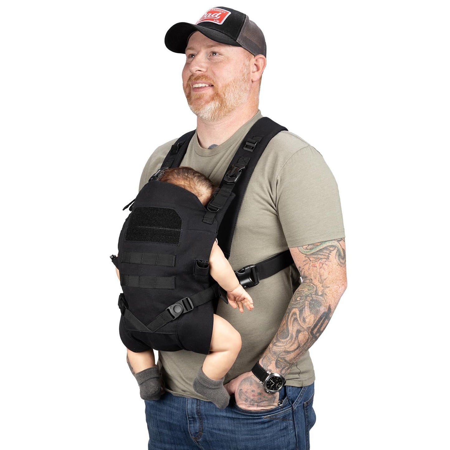 Tactical Baby Gear Tactical Baby Carrier for Dads | Black