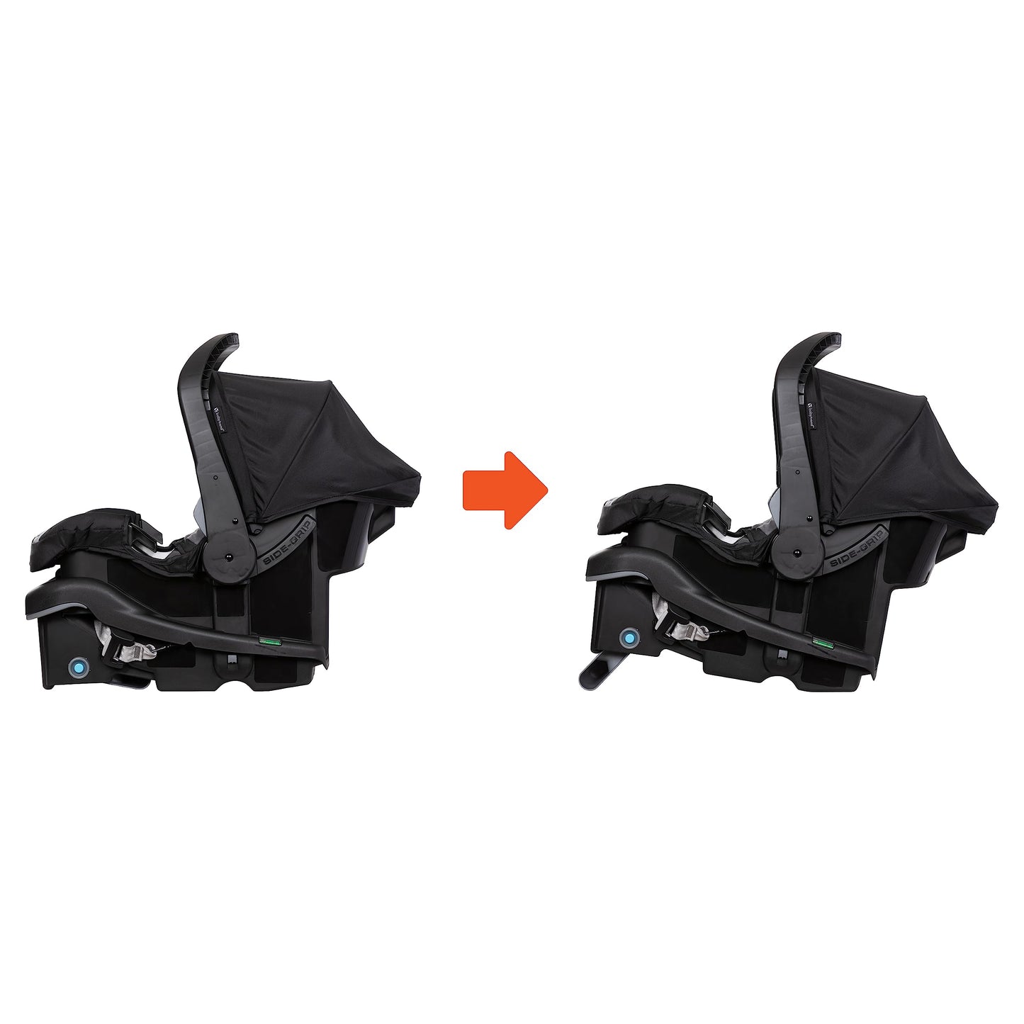 Baby Trend Passport Switch 6-in-1 Stroller Travel System – Black