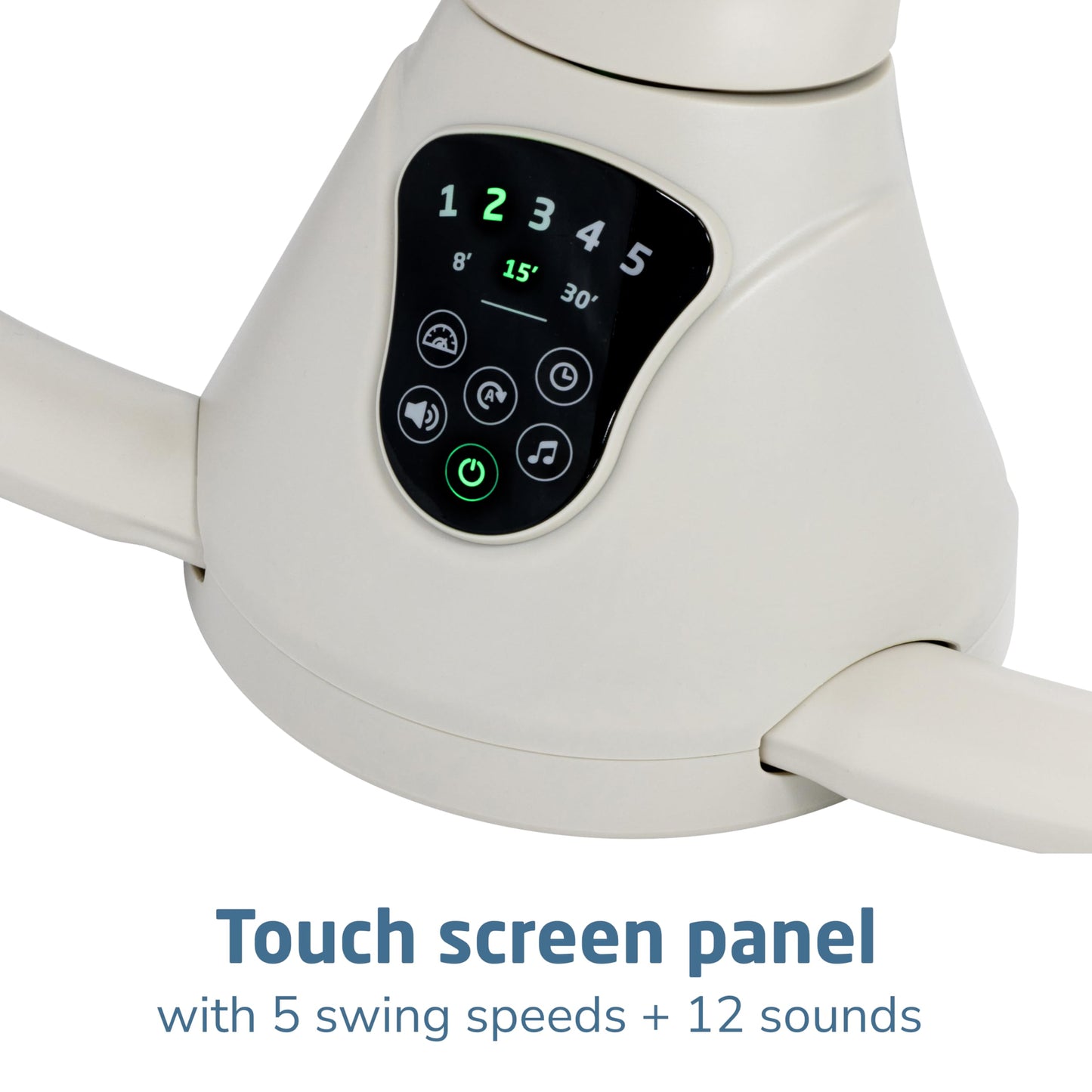 Maxi-Cosi Cassia Smart Baby Swing 360° Rotation 5 Speeds 12 Melodies