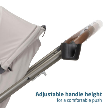Maxi-Cosi Zelia 2 Luxe 5-in-1 Travel System | New Hope Tan