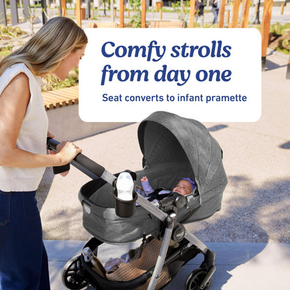 Graco Modes Pramette Travel System Stroller & SnugRide Car Seat