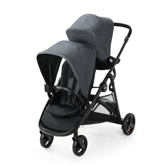 Graco Ready2Grow 2.0 Double Stroller for Twins & Siblings, Rafa