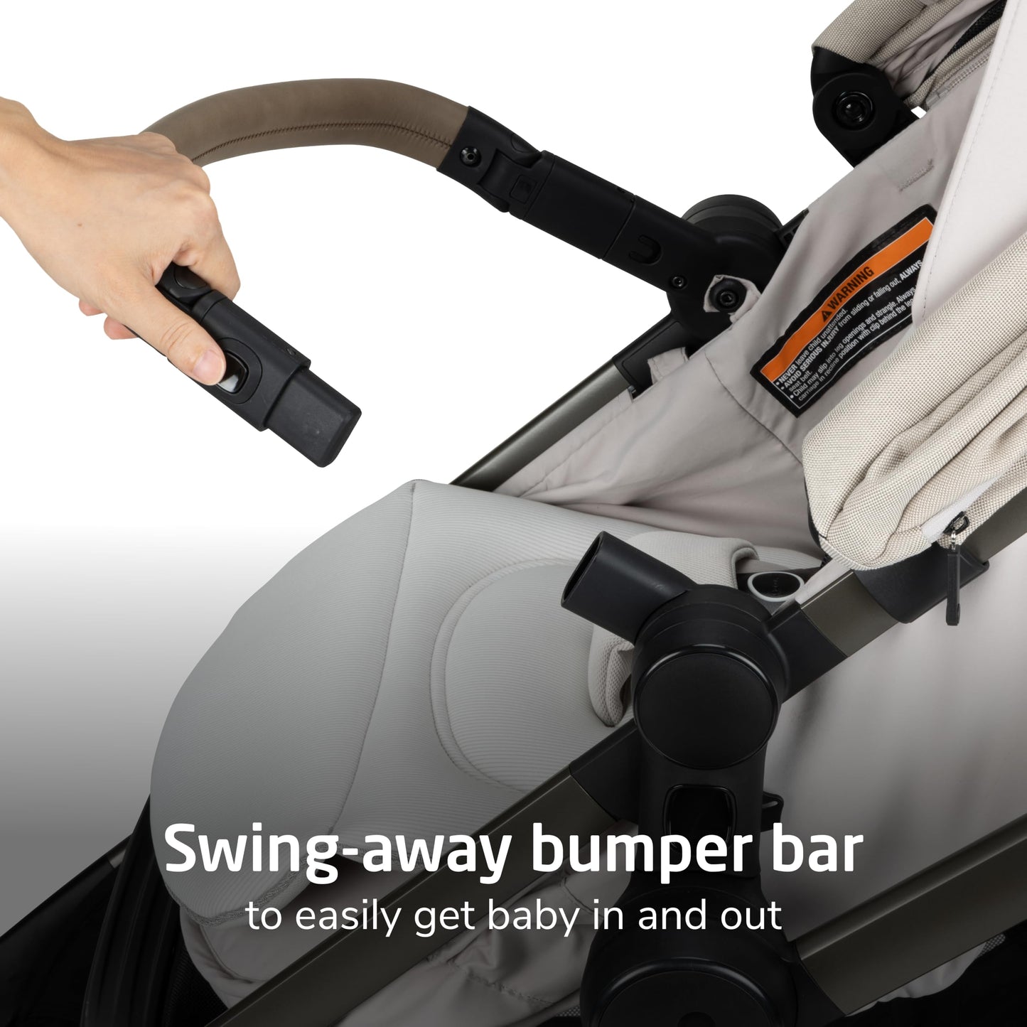 Maxi-Cosi Zelia Pro 5-in-1 Travel System & Stroller | Classic Oat