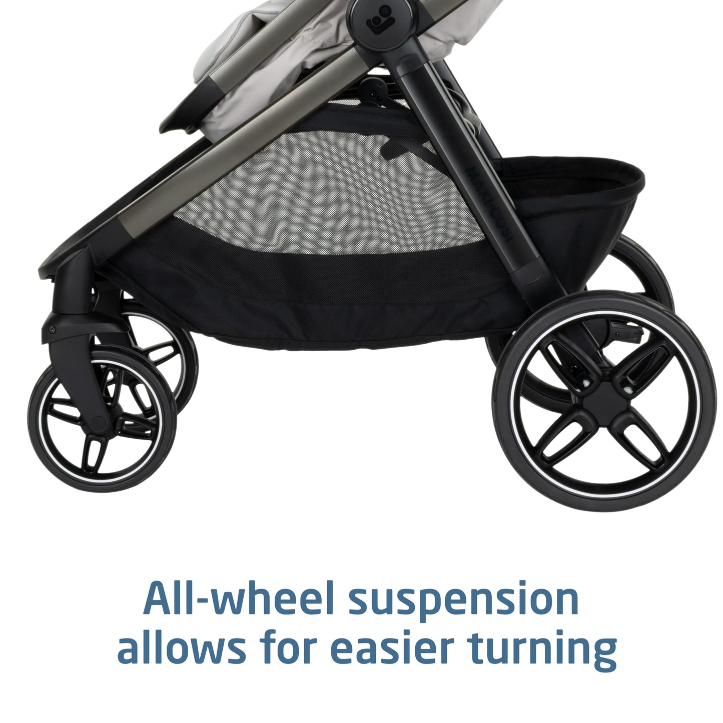 Maxi-Cosi Zelia Pro 5-in-1 Travel System & Stroller | Classic Oat