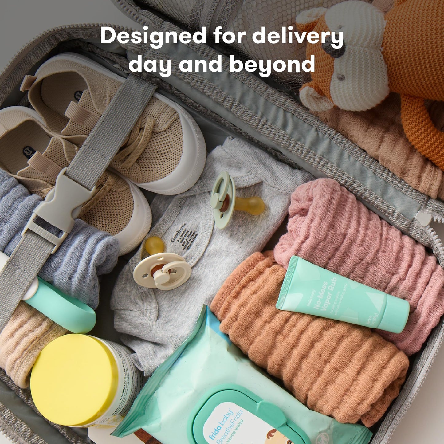 Frida Mom 30pc Hospital & Diaper Bag Essentials Kit Gift Set